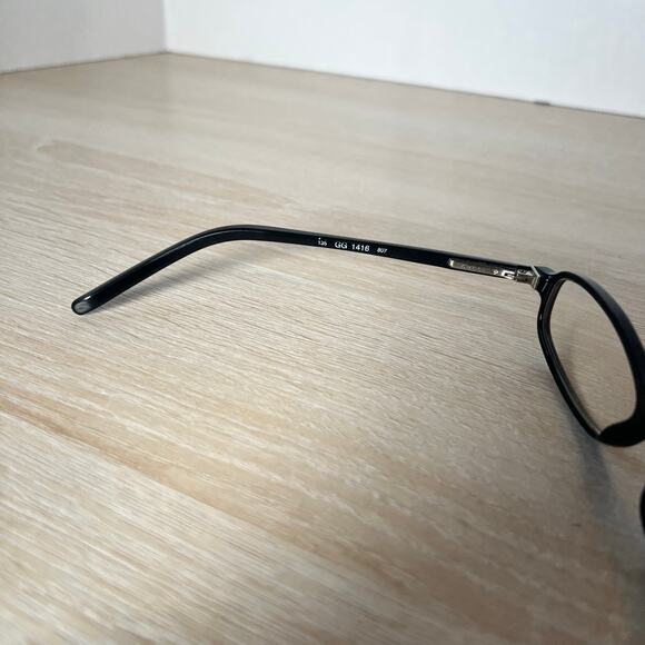 Gucci GG1416 807 Eyeglasses Black Thin Frame 52-16-135 Made in Italy - Picture 5 of 8